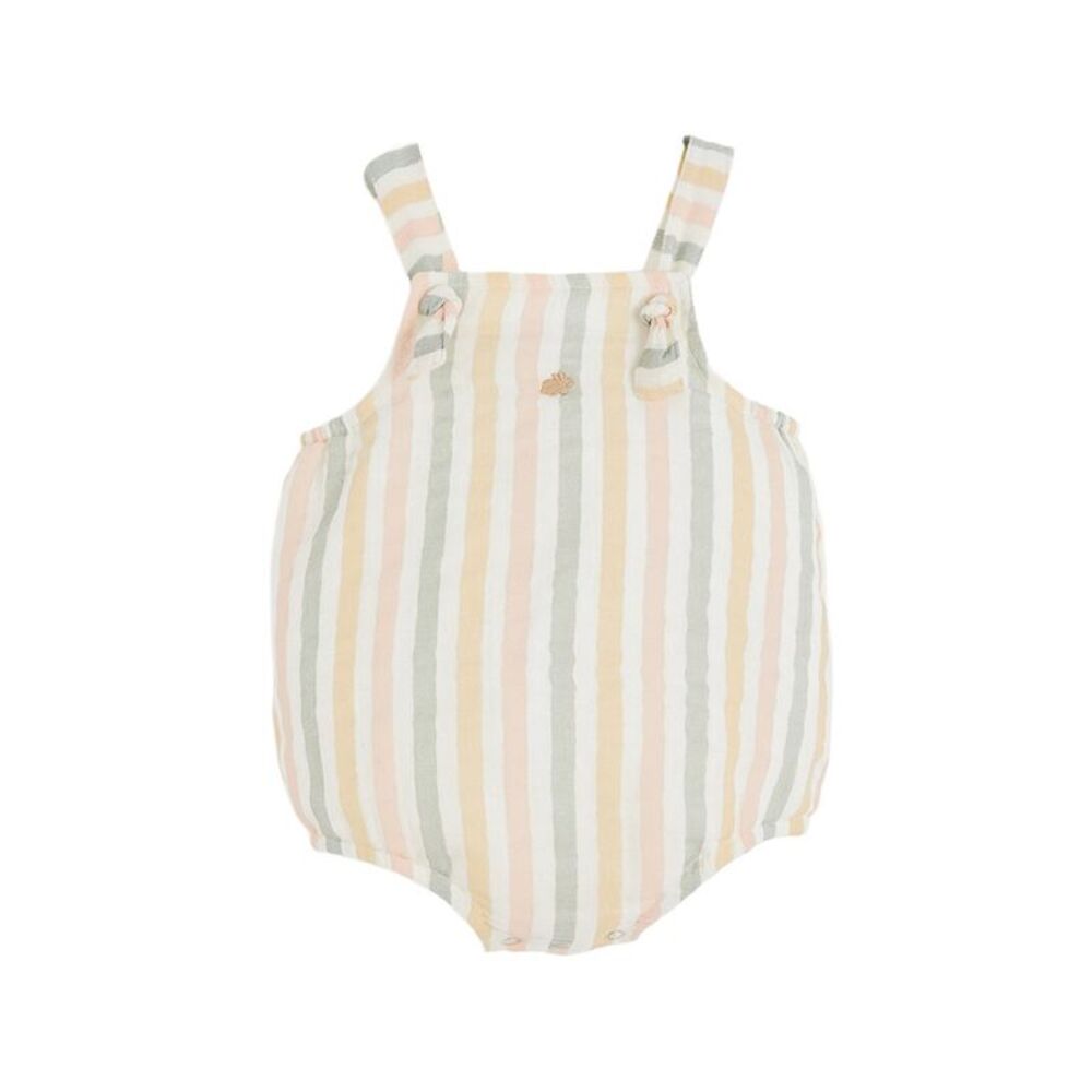 Babycottons Girls  Striped Romper